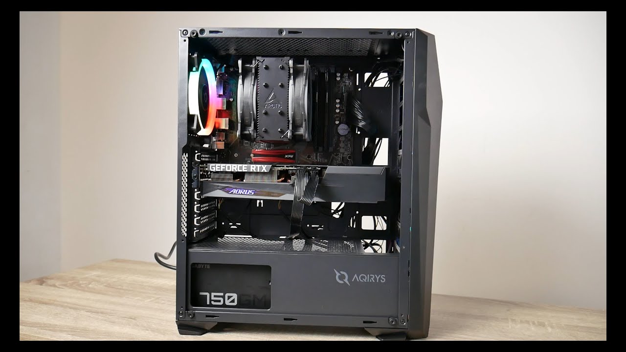 Asamblare si Teste: Ryzen 5 3600, B550M DS3H, Aorus RTX 3060 Elite 12GB