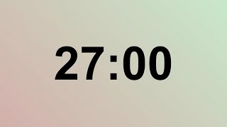 27 Minute Timer with Bomb Blast Finale  Countdown with Explosive Finish