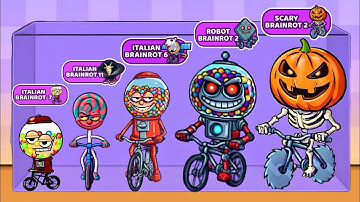 Marge Anomaly Merge Fellas Boss + Boss⁉️ Brainort scary, robot, italian brainort challenge gameplay