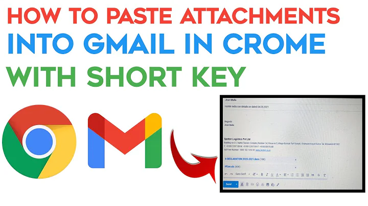 How to paste attachments into Gmail in Chrome | Gmail tips & tricks 2021| Crome 90 new update 2021