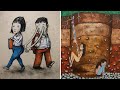 Powerful Illustrations of Our Sad Reality | motivational pictures | Harsh Reality Of Our World  2021