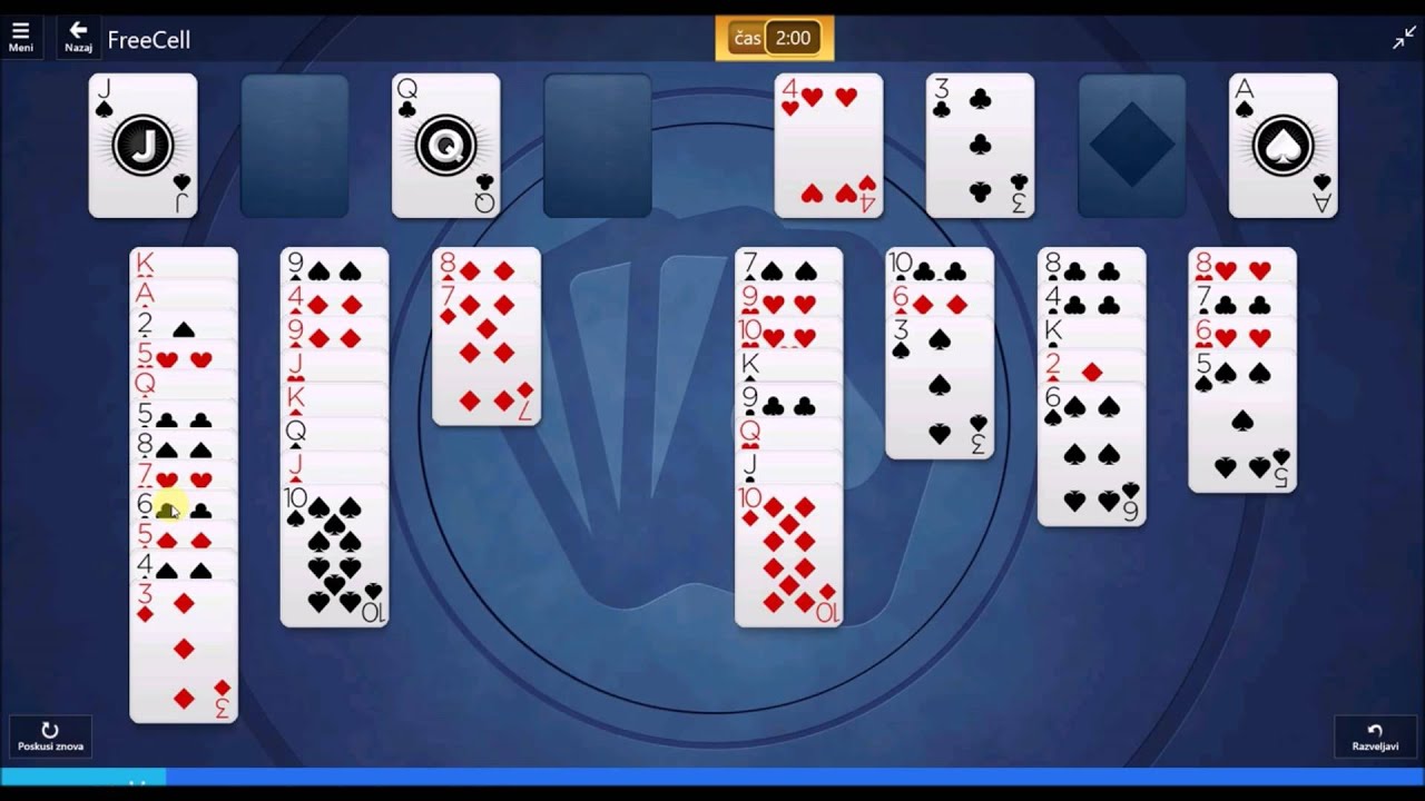 microsoft solitaire collection freecell levels