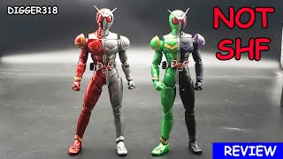 S H  Figuarts Kamen Rider W Cyclone Joker Heat Metal Shinkocchou Seihou Bootleg Figures Toy Review 4