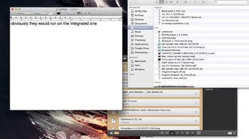 How to switch graphics internal / dedicated in a mac or mabook