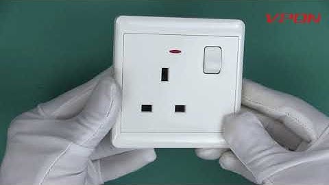 BS 13A Socket witch Switch DP & SP