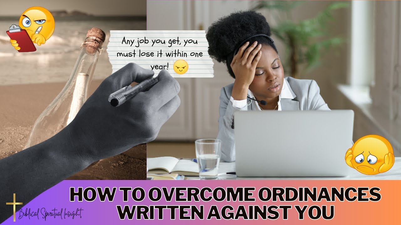 Как преодолеть постановления, написанные против вас || Духовное прозрение 🙏 📖 🖊️ 🖊️ 🖊️ 📖 🙏