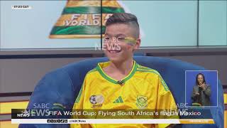 FIFA World Cup | Flying South Africas flag in Mexico