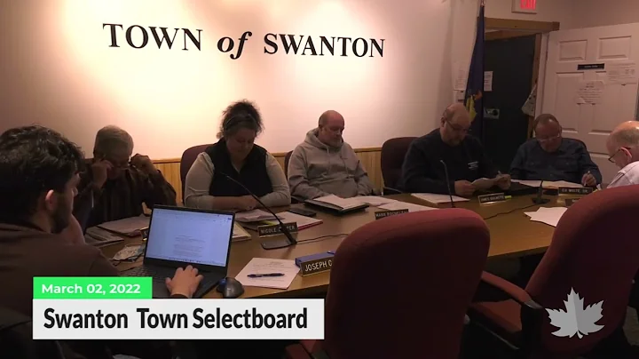 Swanton Town Selectboard | 03/02/2022