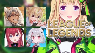 【LoL】フルパLOLきちゃー！ピザ屋にお邪魔します！アルランディス/とおこ/dtto./昏昏アリア【アキロゼ視点/ホロライブ】