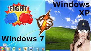 Windows 7 vs Windows XP: RAM   CPU Usage