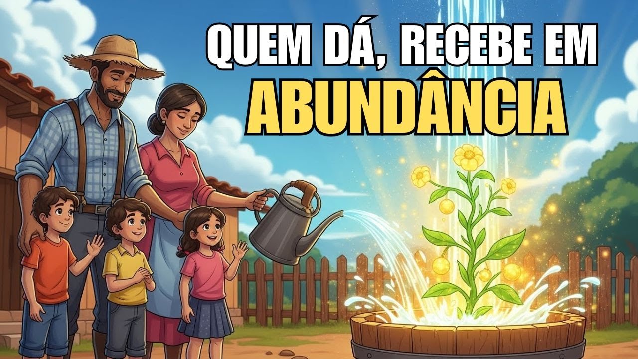 O Segredo da Abundância  Deus MULTIPLICA o que Você DÁ 💛