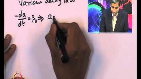 Mod-01 Lec-07 Catalyst deactivation and accounting for it in design – II