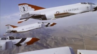 USAF F-4 Phantom II Thunderbirds B-roll | Boeing Classics
