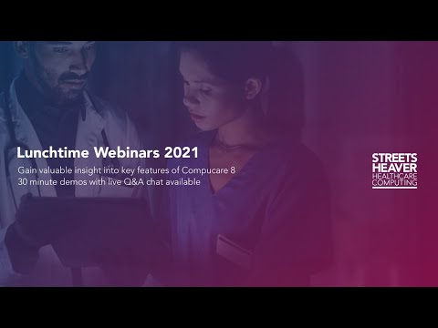 Compucare 8 Lunchtime Webinar 2021 - Take a tour of the Patient Portal