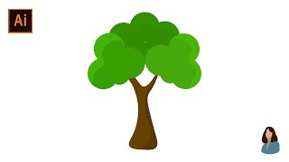 Famous How To Illustrate Simple Tree Icon | Quick Adobe Illustrator Tutorial Net Worth
