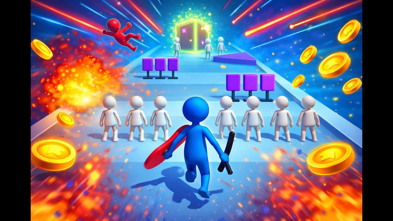 join clash 3d Satisfying gameplay android, 3d