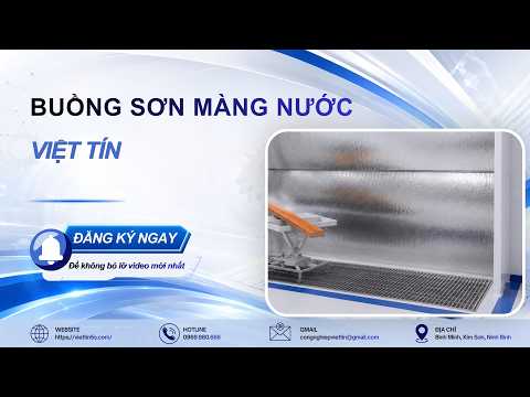 Video Buồng sơn màng nước giá rẻ | Xử lý mùi sơn hiệu quả |... - youtube