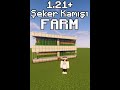 1.21+ Şeker Kamışı Farmı