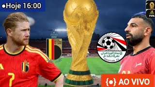 🏆 BÉLGICA X EGITO AO VIVO | ONDE ASSISTIR | COPA DO MUNDO 2026