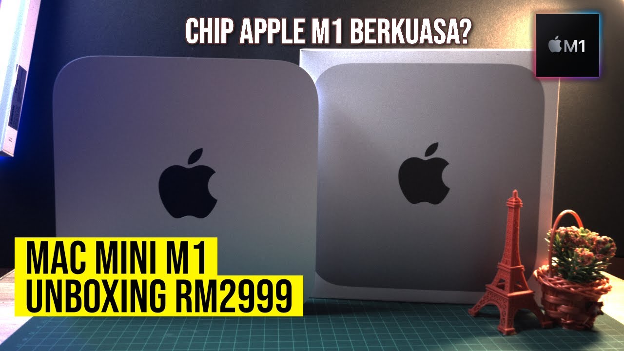 Mac Mini M1: Unboxing & Reaksi pertama menggunakan Chip Apple M1 - YouTube