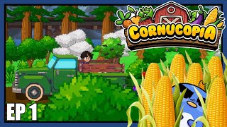 FINALLY AWAKE HAVE A FREE FARM! (EP 1) Cornucopia