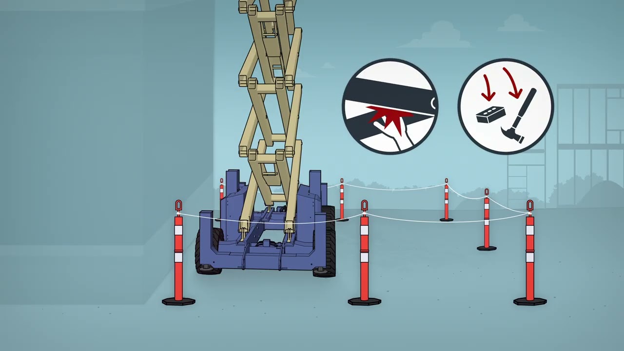 Plate forme élévatrice à ciseaux  - Erreurs fréquentes