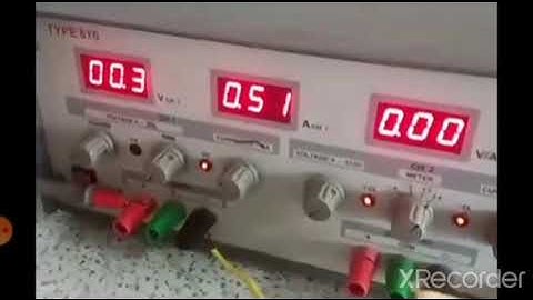 Experiment 5  Calibrate the Given Analog Ammeter