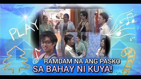 PBB KUMU UPDATE: PASKO NA! REMIX CHRISTMAS SONG | BENEDIX,SHANAIA,ANJI & KD | 😍
