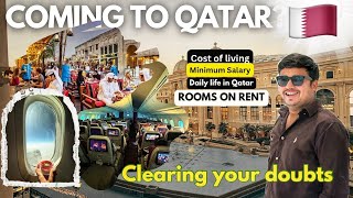 Coming to Qatar?? Minimum salary / how to survive / indians in Qatar / Room on rent / travel guide🇶🇦
