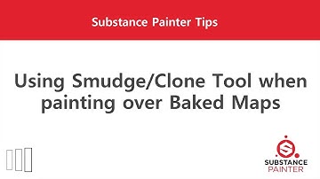 [Substance Painter] Using Smudge/Clone Tool when painting over Baked maps
