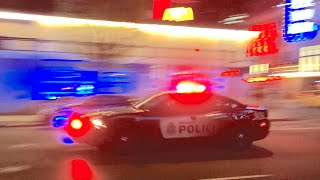 Vancouver Police Dodge Charger Responding With Lights & Siren
