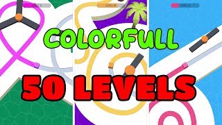 Line Color - Gameplay | 50 Levels screenshot 2