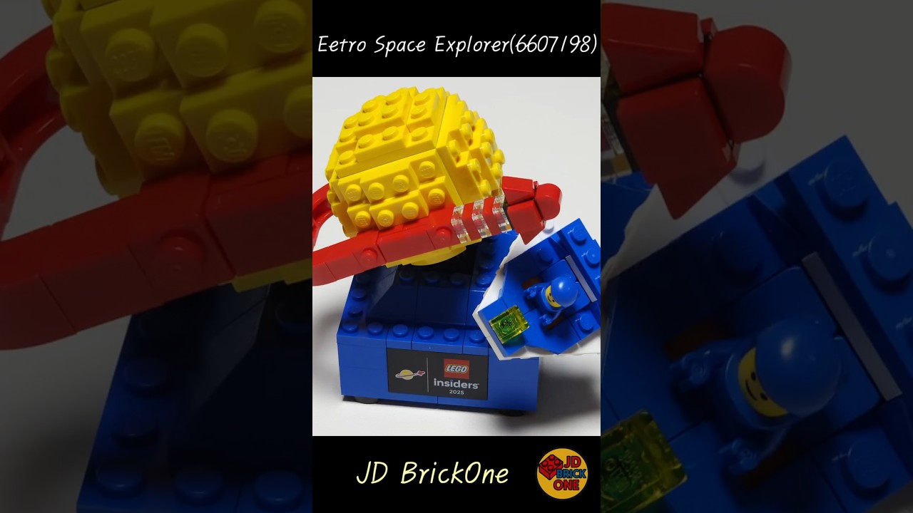 LEGO 6607198 Retro Space Explorer #Shorts | Speed Build ?✨ - YouTube