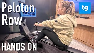 Peloton Row HANDSON! First impressions of the $3,200 rowing machine