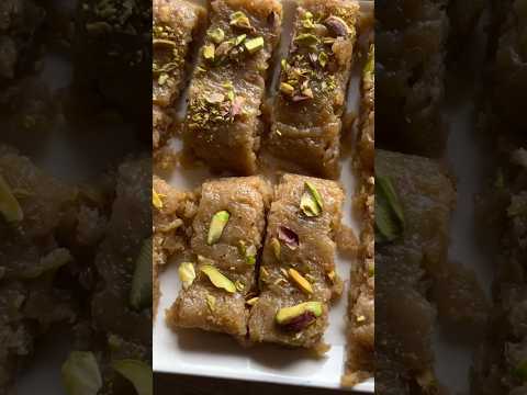 Leftover roti halwa