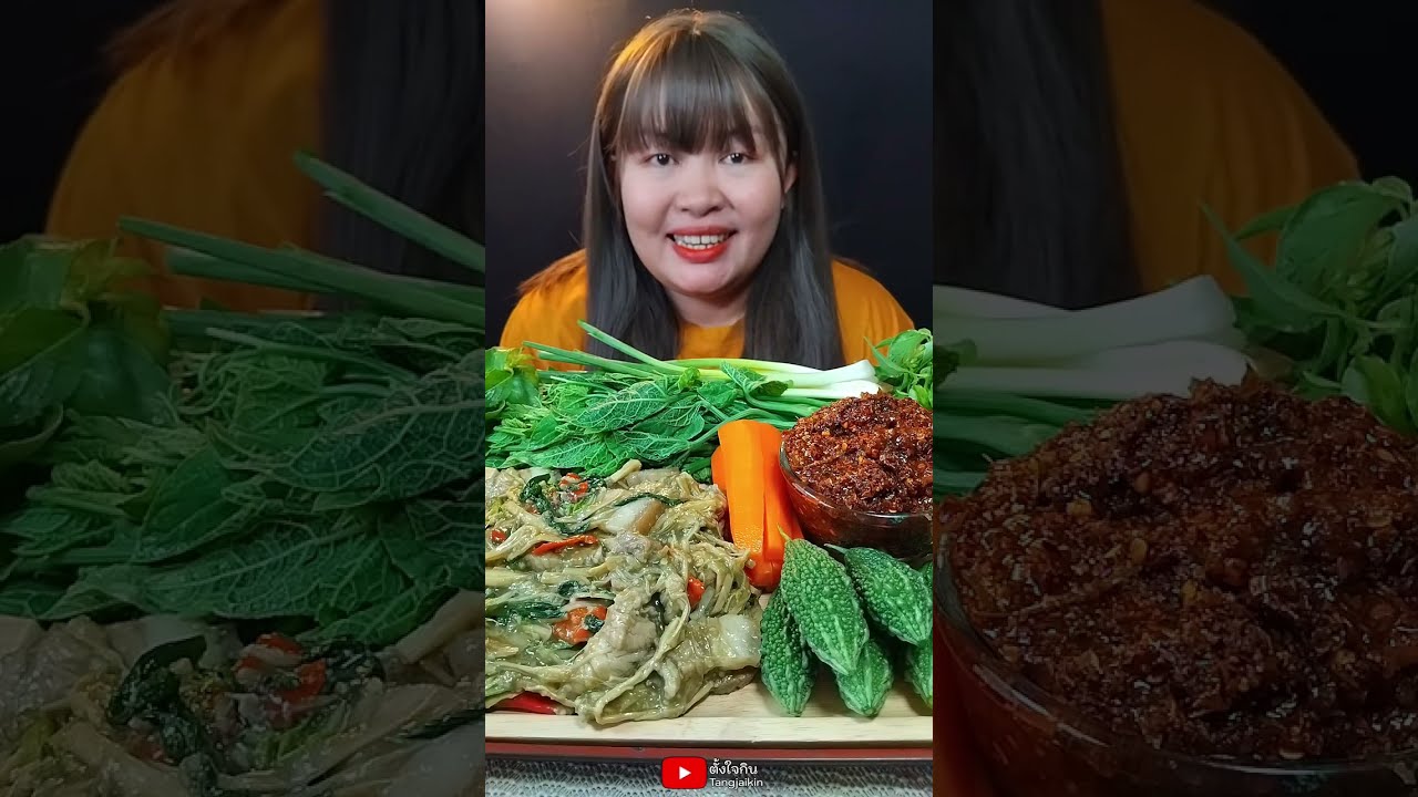 หมกหม้อหน่อไม้ใส่หมูสามชั้นใส่ข้าวเบียเหนียวๆ กับปลาร้าบอง(ปลาแดกบอง)ยอดฟักแม้วลวกหวานๆกรอบๆแซ่บสุดๆ