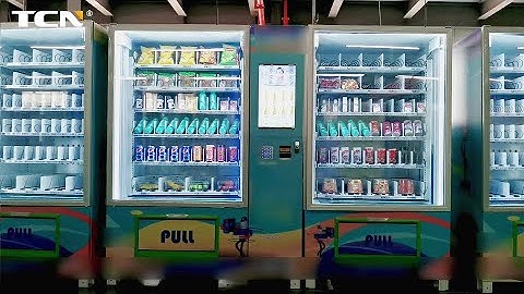TCN Elevator Vending Machine with Two Cabinets