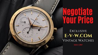 Universal Genève Compax Chronograph Steel & 18Kt D Ref. 384.445 Cal. Lemania 1873