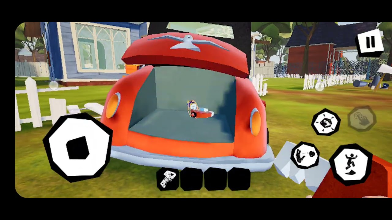 Beating hello neighbor act 1 old version (Part 1)