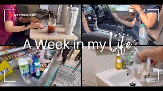 [Living Alone] WEEKLY VLOG | Corporate girl, Groceries shopping, House Cleaning#corporatelife