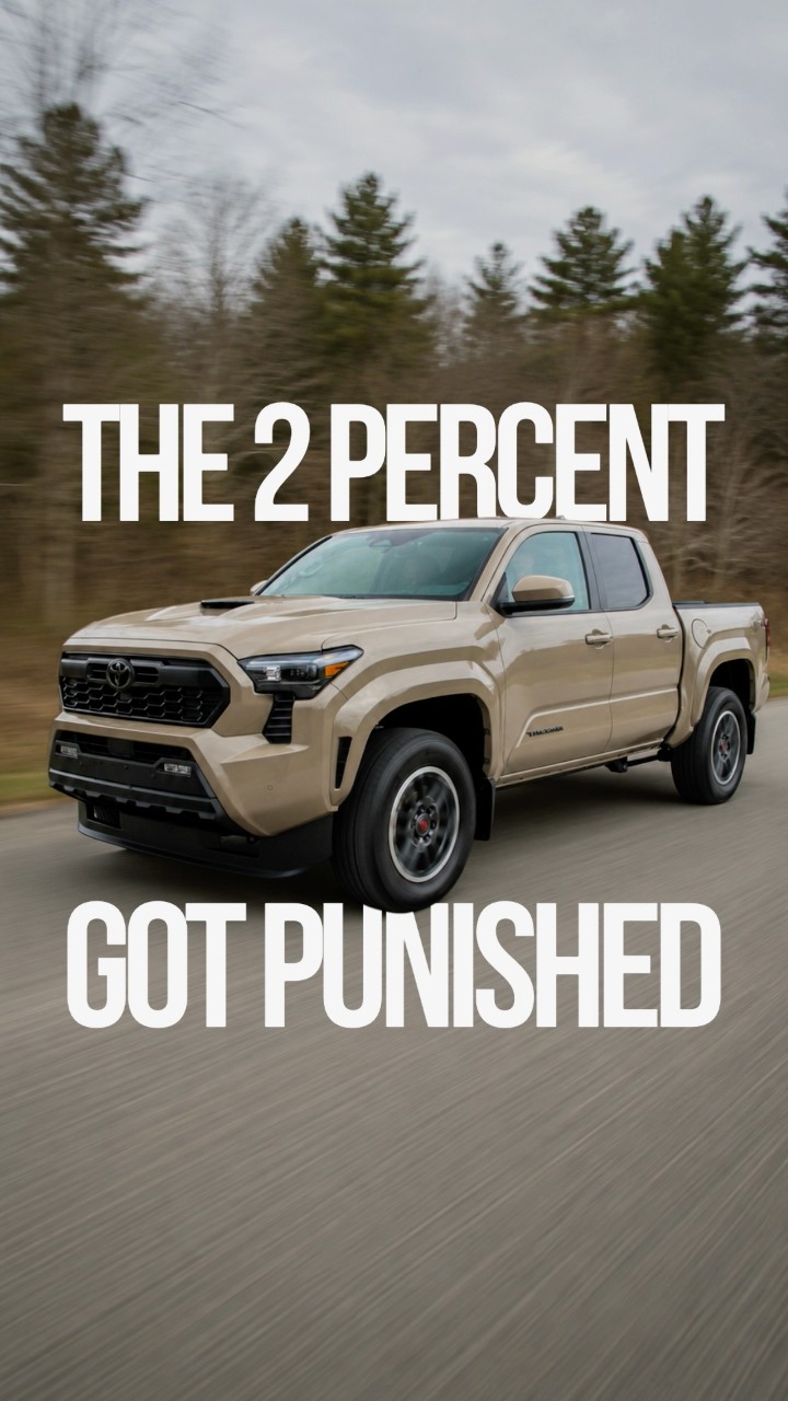 Toyota Punished the 2% Who Bought a Manual Tacoma - YouTube