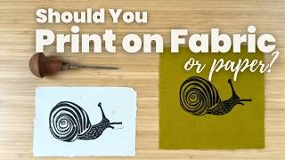 Fabric Printing vs  Block Printing  Which Should You Start With