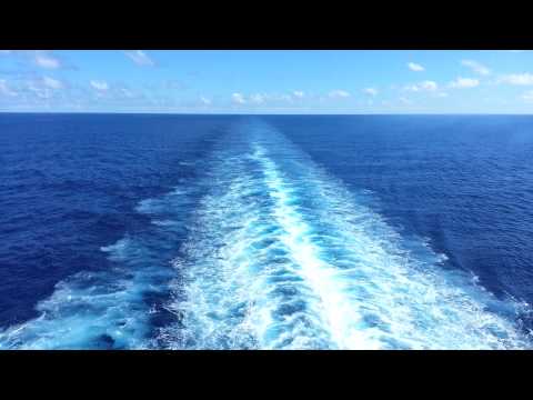 Cruise Ship Wake - Most Relaxing View in the World