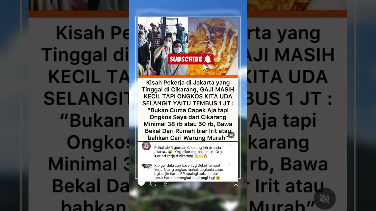 Gaji Jakarta Habis Buat Ongkos? Curhat Pilu Pekerja UMR di Cikarang! 