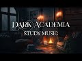 You are studying in an ancient, haunted library during a Thunderstorm | Dark Academia Playlist