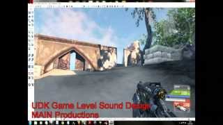 UDK Level Sound Design