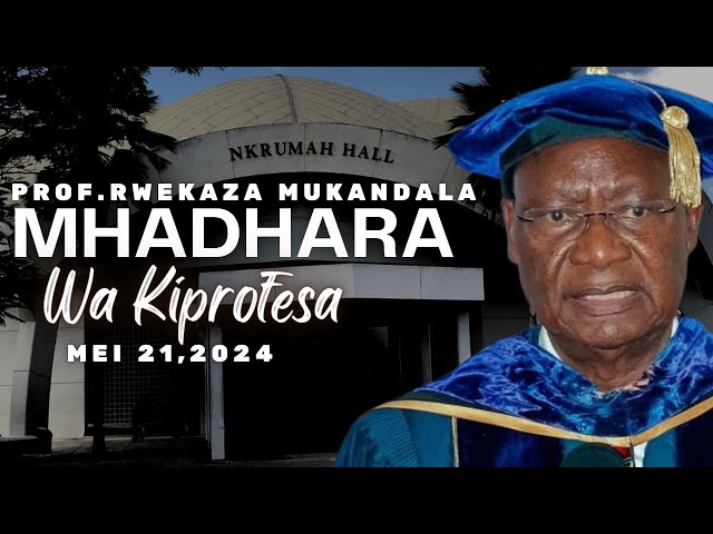 Mhadhara wa Kiprofesa na Profesa Rwekaza Mukandala, Mwanzo-Mwisho Historia ya MV Bukoba class=