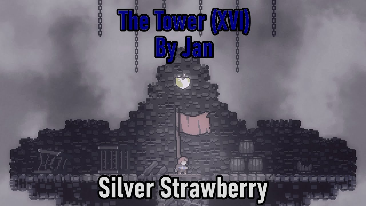 Celeste - The Tower (XVI) by Jan Silver Strawberry - Strawberry Jam Advanced Lobby