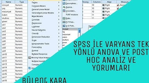 WHAT IS ANOVA ANALYSIS?, ANALYSIS OF VARIANCE, ONE-WAY ANOVA, POST HOC TESTS, LSD MULTIPLE COMPAR...