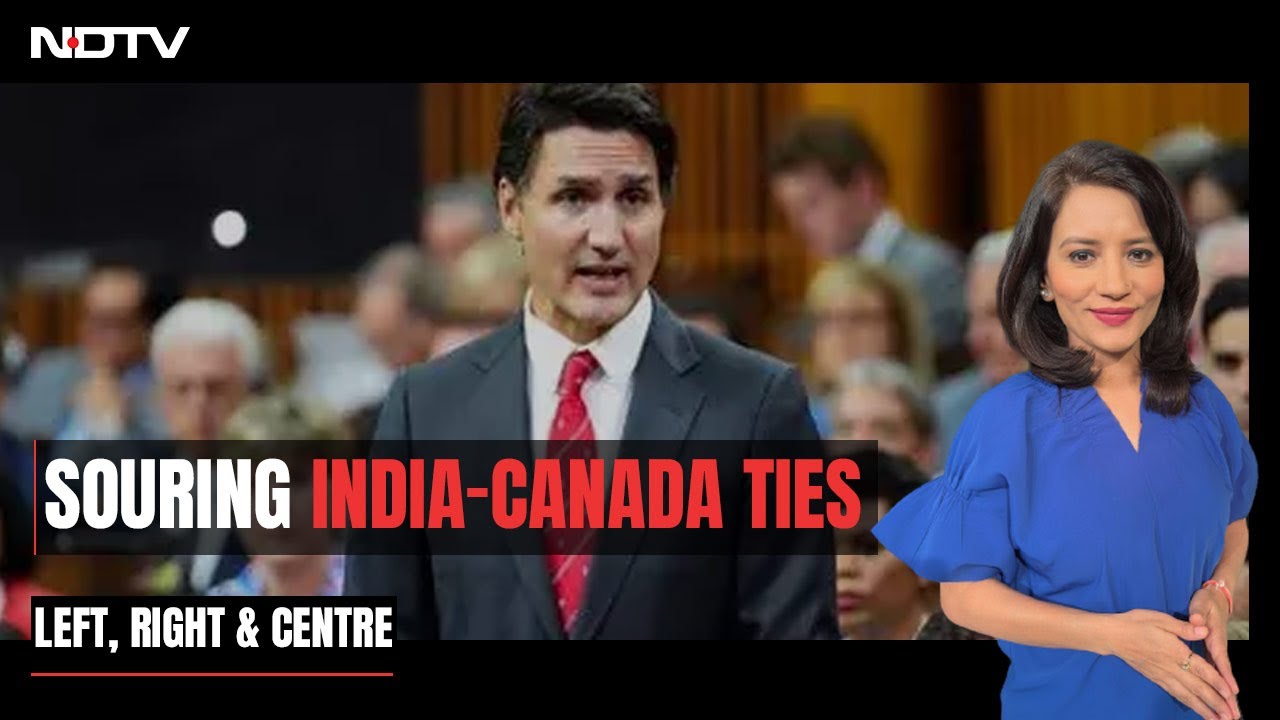 IndiaCanada Standoff What Is The Way Forward? Left Right And Centre YouTube